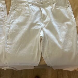 White jeans